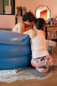 Reportage photo accouchement AAD Gironde