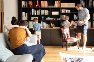Photographe famille enfant à domicile à Caudéran