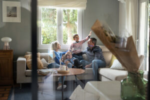 Photographe famille enfant à domicile à Bruges