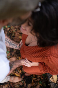 Séance photo grossesse forêt