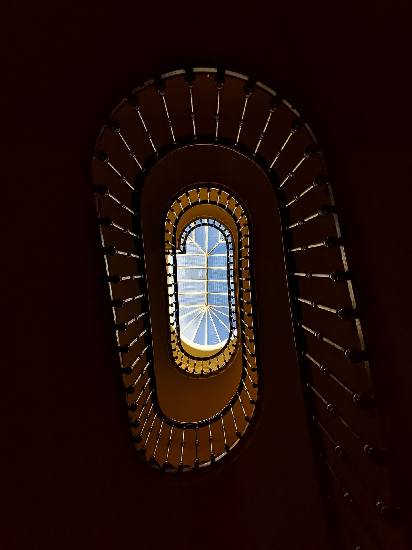 Escalier de la maison Casa-Blanca à Bordeaux