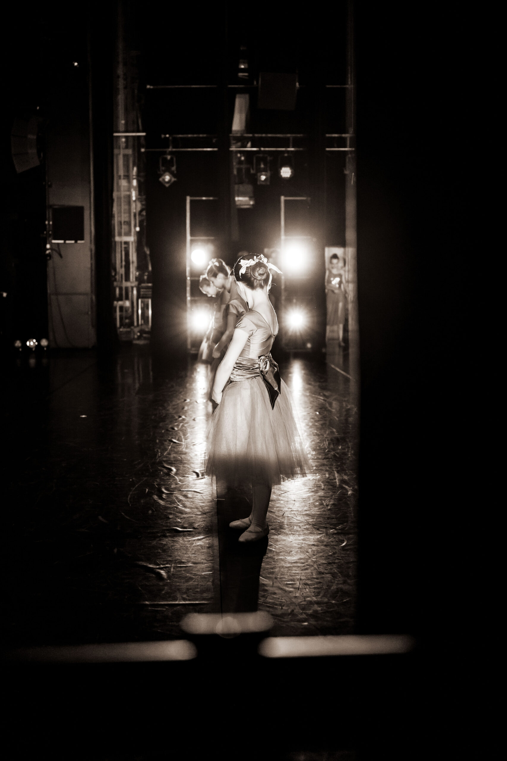 Reportage en coulisses Coulisses spectacle danse